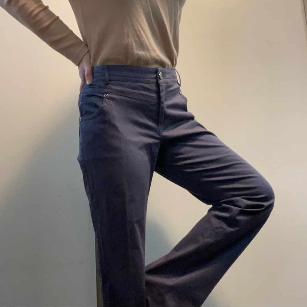 Golbary Jeans Gray Y2K Wide Leg Zip Pants